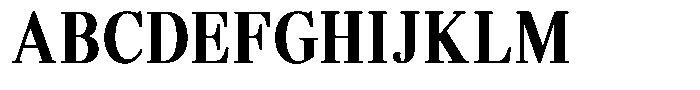 Brastine Contrast Extra Bold Condensed Font UPPERCASE