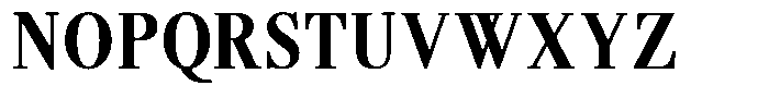 Brastine Contrast Extra Bold Condensed Font UPPERCASE