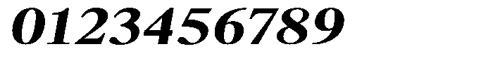 Brastine Contrast Extra Bold Expanded Italic Font OTHER CHARS
