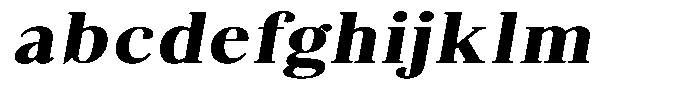 Brastine Contrast Extra Bold Expanded Italic FONT