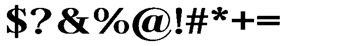 Brastine Contrast Extra Bold Expanded Font OTHER CHARS