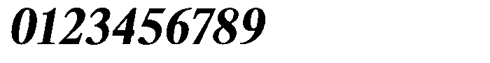 Brastine Contrast Extra Bold Semi Condensed Italic Font OTHER CHARS