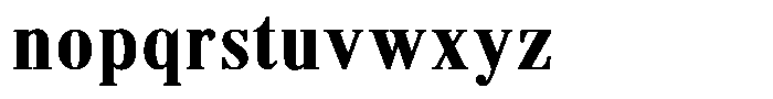 Brastine Contrast Extra Bold Semi Condensed Font LOWERCASE