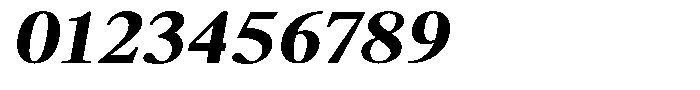 Brastine Contrast Extra Bold Semi Expanded Italic Font OTHER CHARS