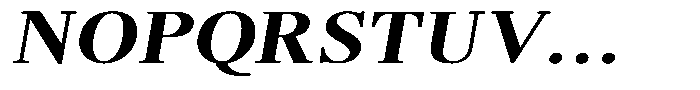 Brastine Contrast Extra Bold Semi Expanded Italic Font UPPERCASE