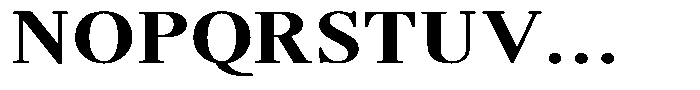 Brastine Contrast Extra Bold Semi Expanded Font UPPERCASE