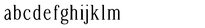Brastine Contrast Extra Light Condensed FONT
