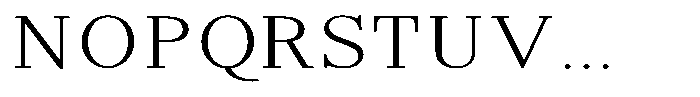 Brastine Contrast Extra Light Semi Expanded Font UPPERCASE