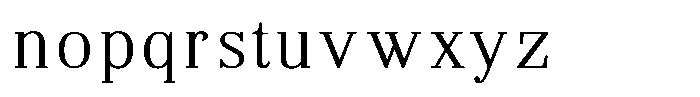Brastine Contrast Extra Light Font LOWERCASE