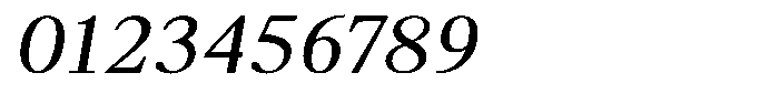 Brastine Contrast Italic Font OTHER CHARS