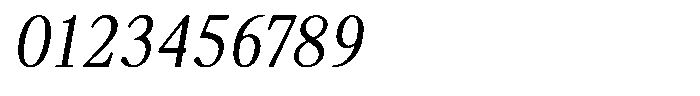 Brastine Contrast Light Condensed Italic Font OTHER CHARS