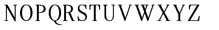 Brastine Contrast Light Condensed Font UPPERCASE