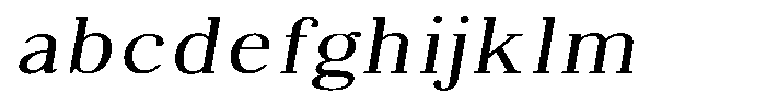Brastine Contrast Light Expanded Italic FONT