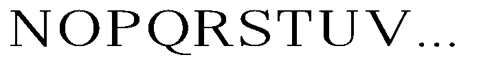 Brastine Contrast Light Expanded Font UPPERCASE