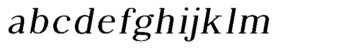Brastine Contrast Light Semi Expanded Italic FONT