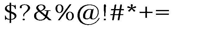 Brastine Contrast Light Semi Expanded Font OTHER CHARS