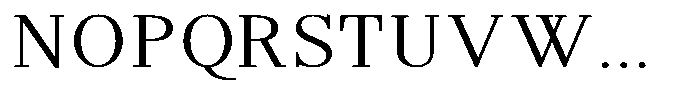 Brastine Contrast Light Font UPPERCASE