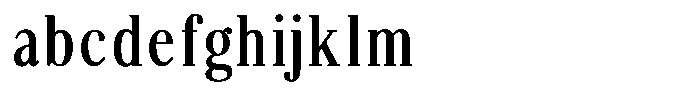 Brastine Contrast Medium Condensed FONT