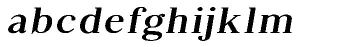 Brastine Contrast Medium Expanded Italic FONT