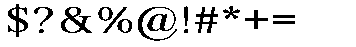 Brastine Contrast Medium Expanded Font OTHER CHARS