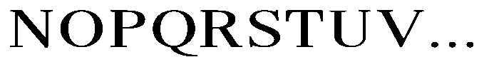 Brastine Contrast Medium Expanded Font UPPERCASE