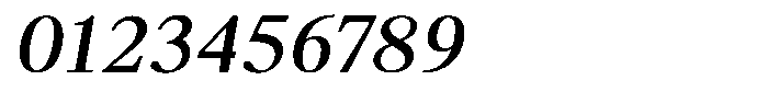 Brastine Contrast Medium Italic Font OTHER CHARS