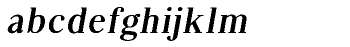 Brastine Contrast Medium Italic FONT