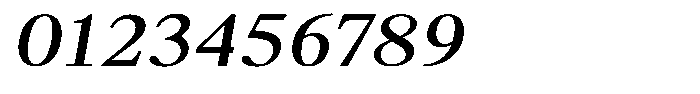 Brastine Contrast Medium Semi Expanded Italic Font OTHER CHARS