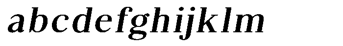 Brastine Contrast Medium Semi Expanded Italic FONT