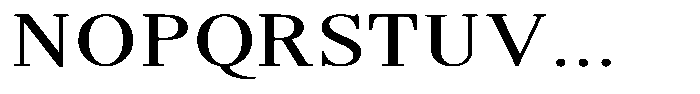 Brastine Contrast Medium Semi Expanded Font UPPERCASE