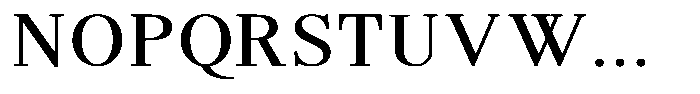 Brastine Contrast Medium Font UPPERCASE