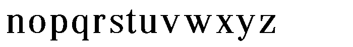 Brastine Contrast Regular Font LOWERCASE
