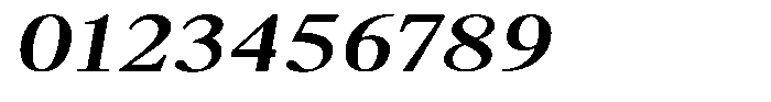 Brastine Contrast Semi Bold Expanded Italic Font OTHER CHARS