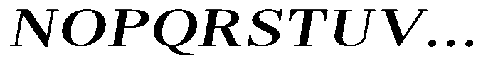 Brastine Contrast Semi Bold Expanded Italic Font UPPERCASE