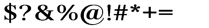 Brastine Contrast Semi Bold Expanded Font OTHER CHARS
