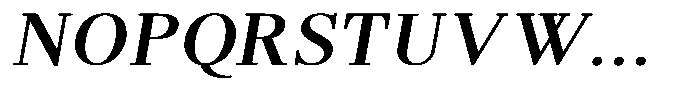 Brastine Contrast Semi Bold Italic Font UPPERCASE