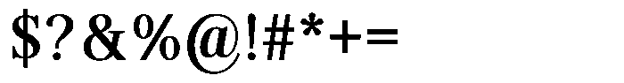 Brastine Contrast Semi Bold Semi Condensed Font OTHER CHARS
