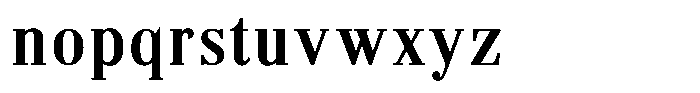 Brastine Contrast Semi Bold Semi Condensed Font LOWERCASE
