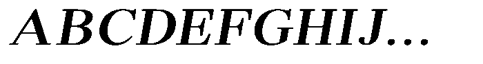 Brastine Contrast Semi Bold Semi Expanded Italic Font UPPERCASE