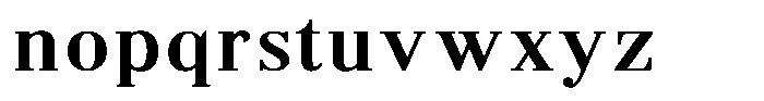 Brastine Contrast Semi Bold Semi Expanded Font LOWERCASE