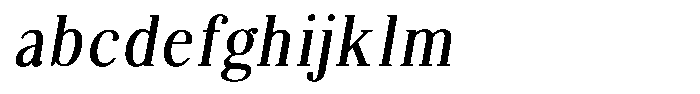 Brastine Contrast Semi Condensed Italic FONT