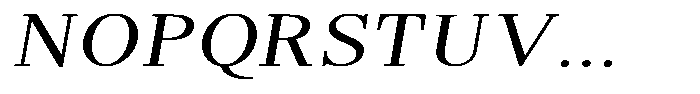 Brastine Contrast Semi Expanded Italic Font UPPERCASE