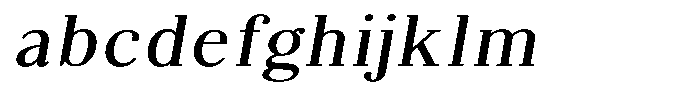 Brastine Contrast Semi Expanded Italic FONT