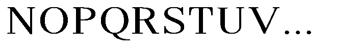 Brastine Contrast Semi Expanded Font UPPERCASE