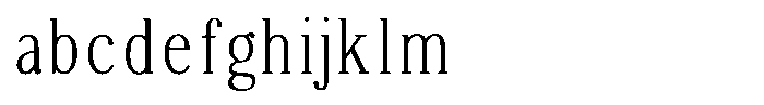 Brastine Contrast Thin Condensed FONT