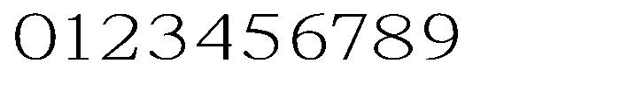 Brastine Contrast Thin Expanded Font OTHER CHARS