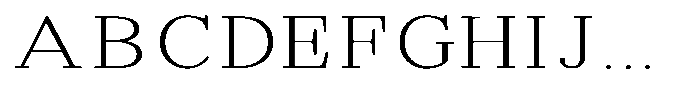 Brastine Contrast Thin Expanded Font UPPERCASE