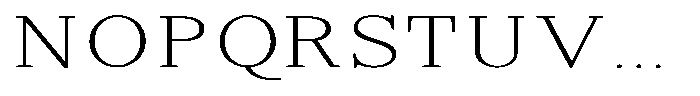 Brastine Contrast Thin Expanded Font UPPERCASE