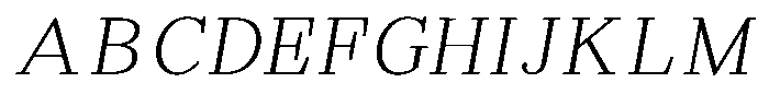 Brastine Contrast Thin Italic Font UPPERCASE