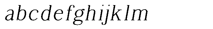 Brastine Contrast Thin Italic FONT